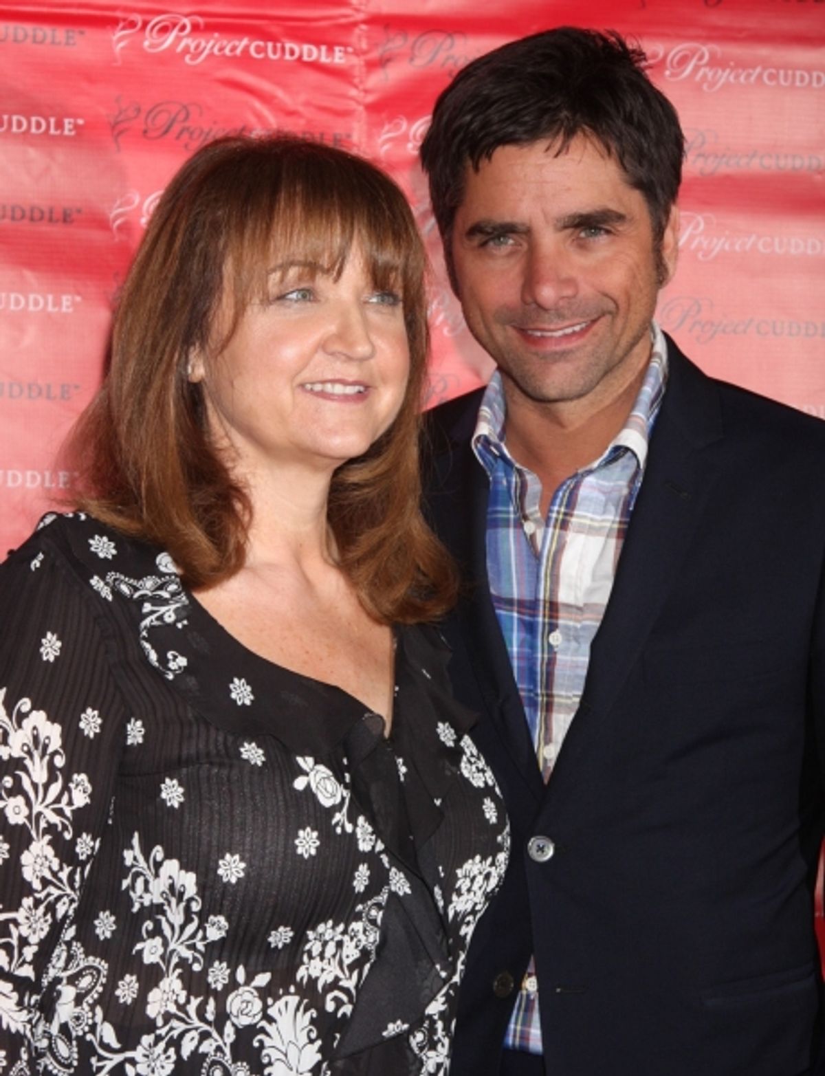 Debbie Magnusen and John Stamos at 